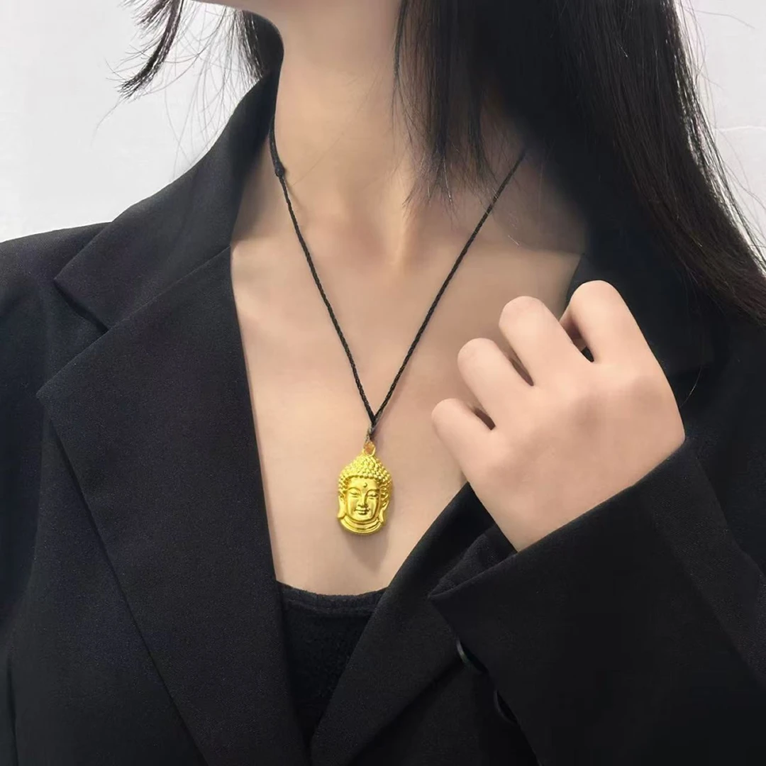 古法工艺佛头头像国风坠个人用具吊坠饰品