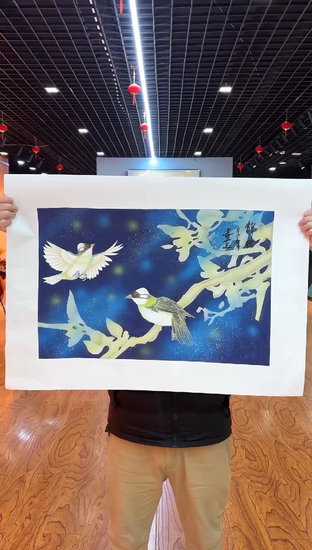 【闪购商品】国画周建真老师亲笔绘画作品2-87