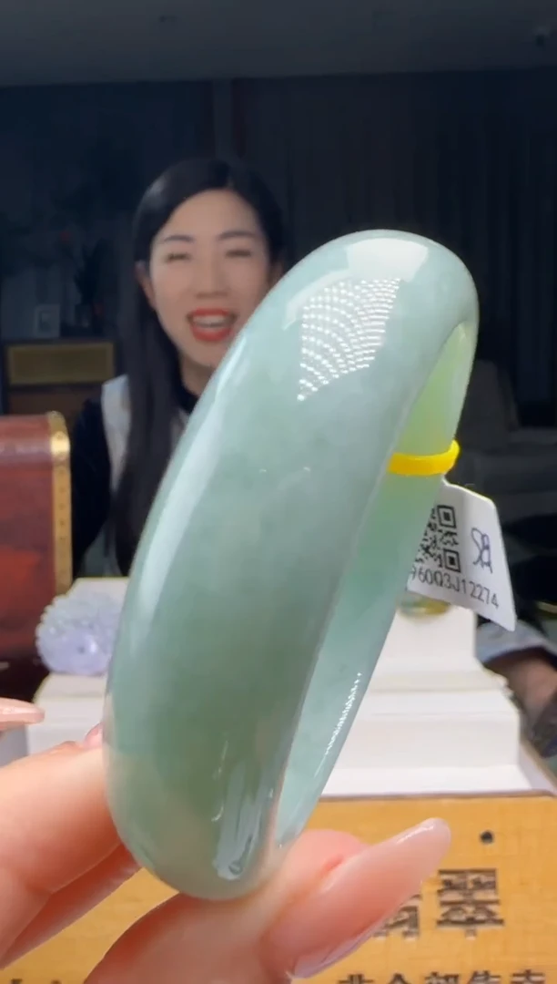 【闪购商品】翡翠手镯未镶嵌YJ@@960Q3J12274