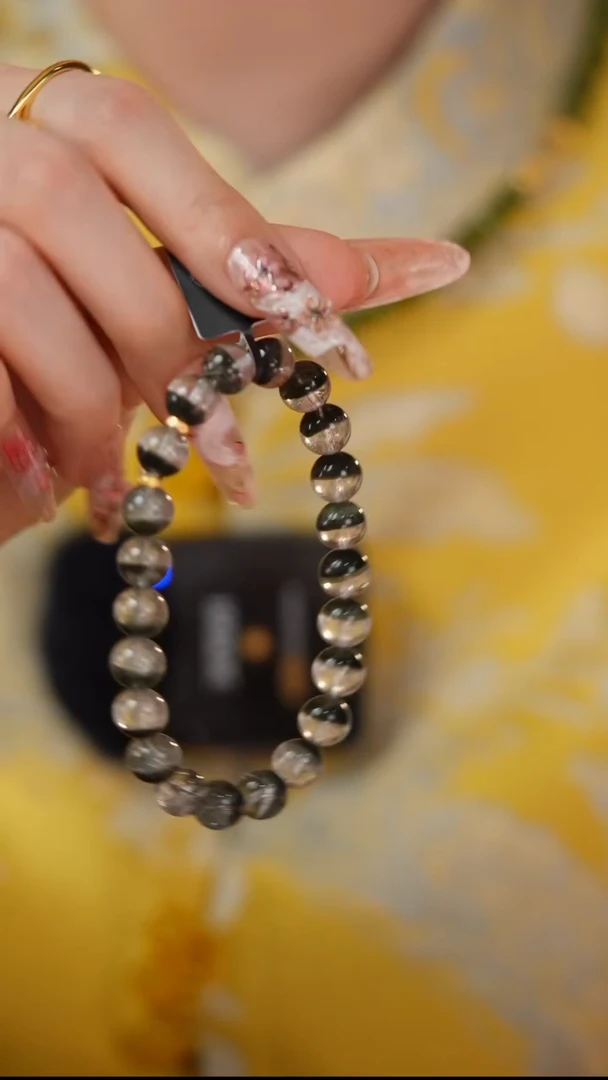 【闪购商品】水晶手串未镶嵌E1436C 绿幽灵手串