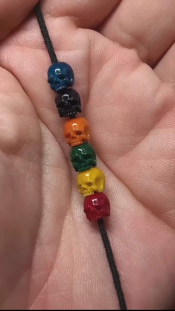 鹿骨其他六彩半鄂小骷髅