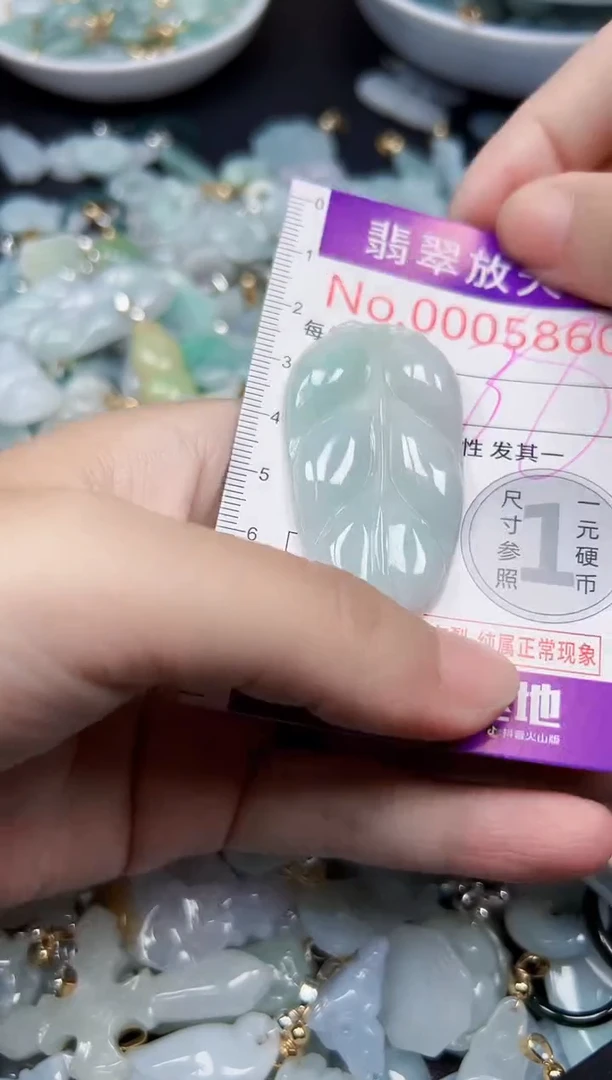 颈饰未镶嵌翡翠5860