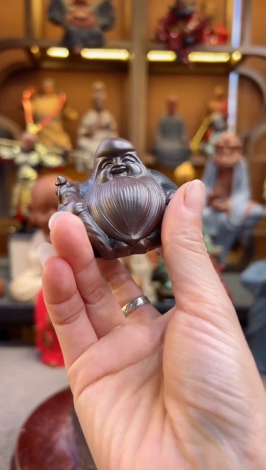 紫砂茶宠器闵茶宠摆件