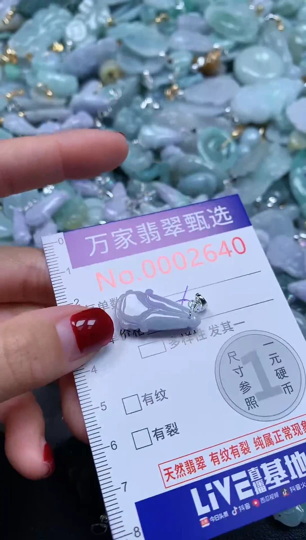 吊坠(不含链)未镶嵌翡翠2640