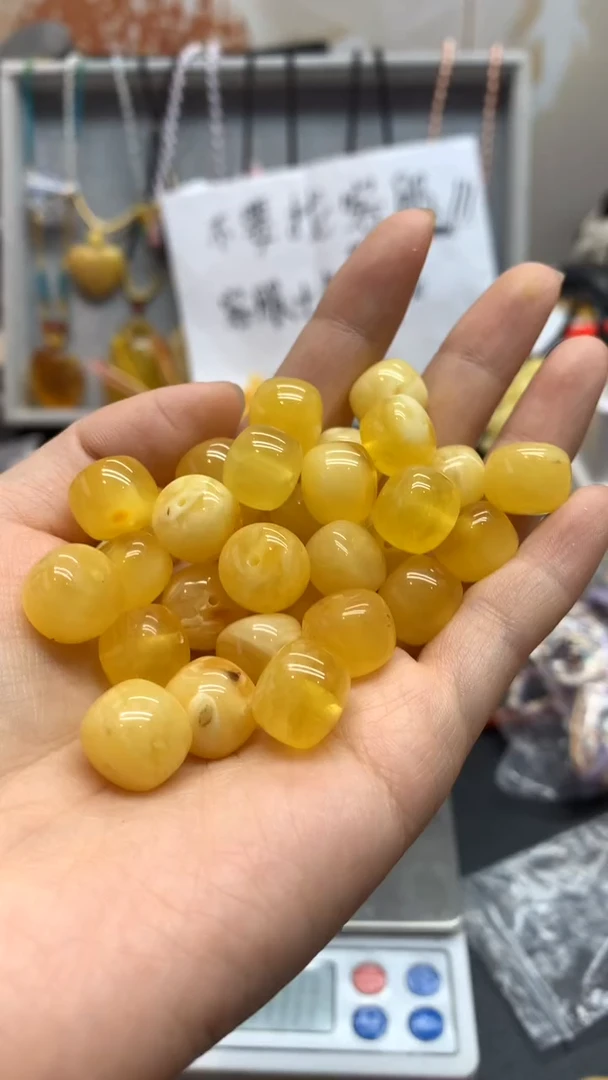 【闪购商品】琥珀珠宝奇石未镶嵌850多样性发其一微瑕