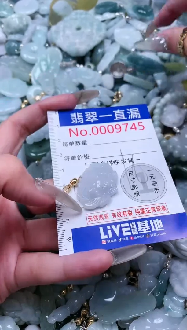 【闪购商品】翡翠吊坠(不含链)未镶嵌9745