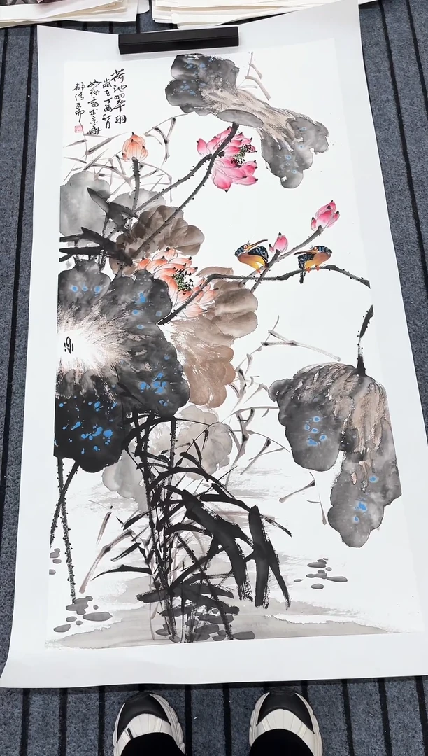 精品国画花鸟作品