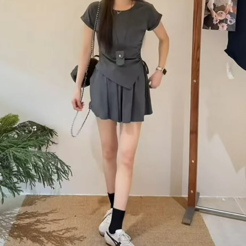 韩系减龄百搭两件套1196