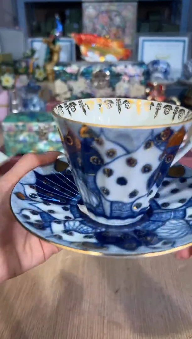 【闪购商品】杯225俄皇屋顶花园杯碟  