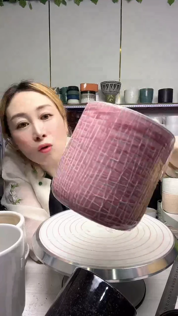 陶瓷花盆默认打孔宽高12.5-13