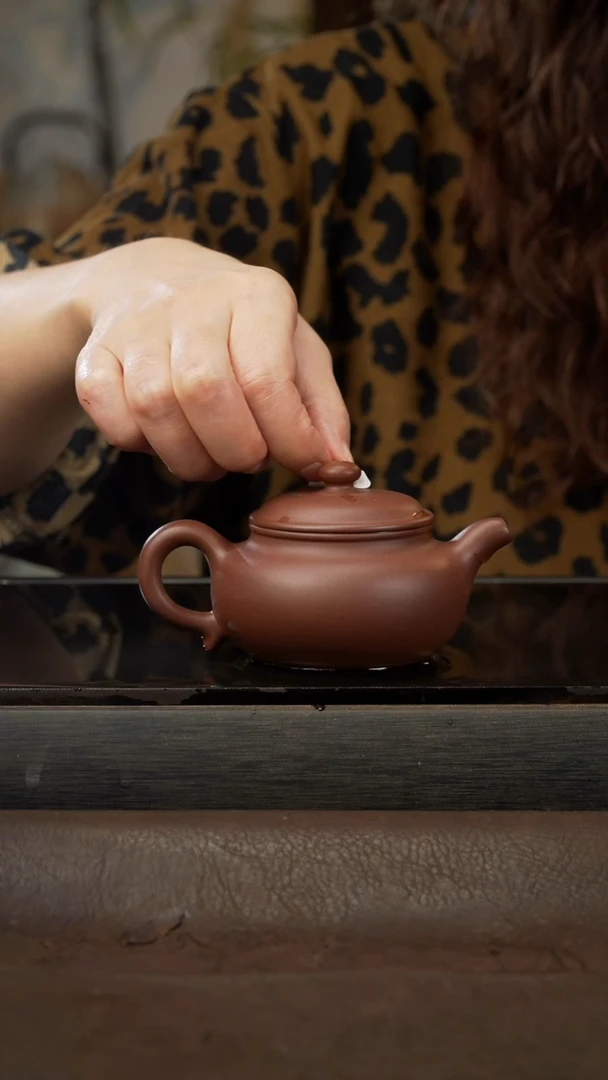 茶壶紫砂14 仿古 紫泥原矿紫砂