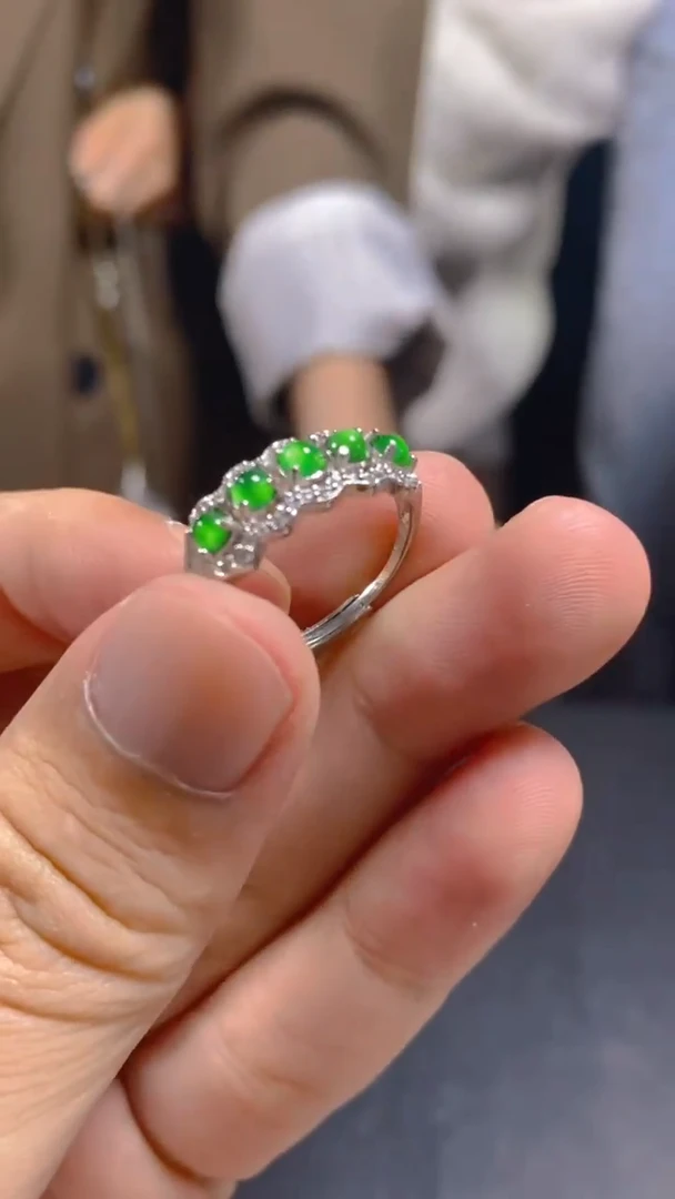 【闪购商品】翡翠戒指未镶嵌0447270835多样性发一