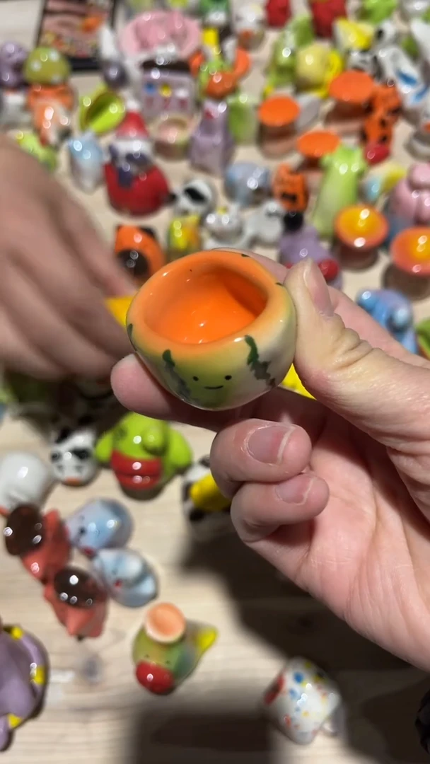 【闪购商品】摆件98纯手工微瑕陶瓷