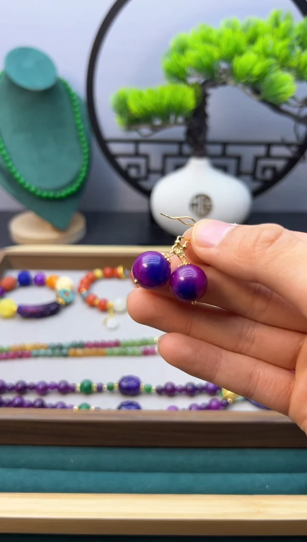 【闪购商品】苏纪石（舒俱来）手链14K金镶嵌E331