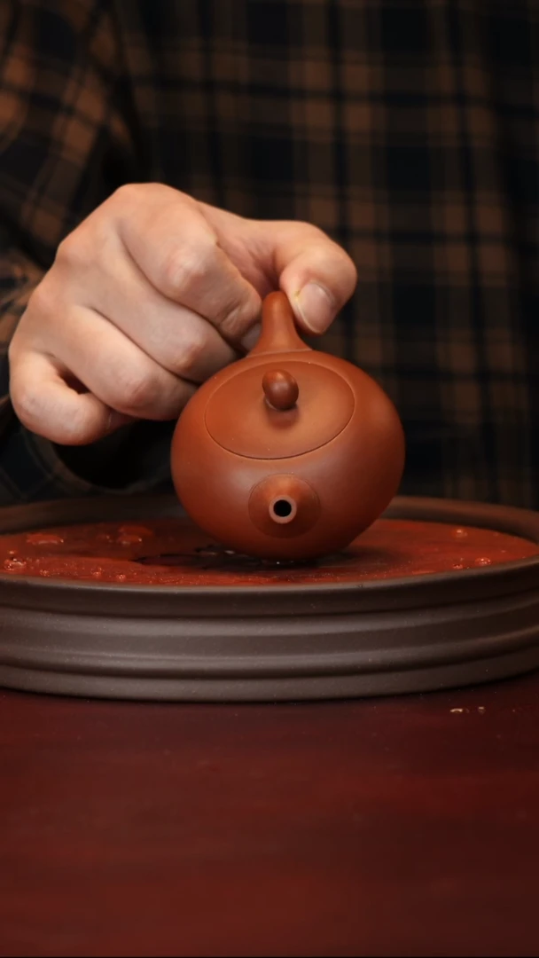 茶壶紫砂朱水娟--手工--灵石