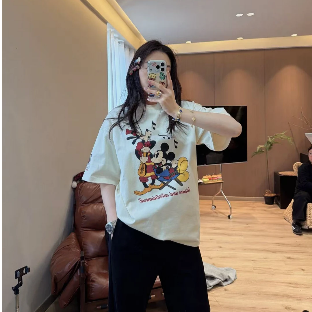 欧/高克重米奇短袖大T