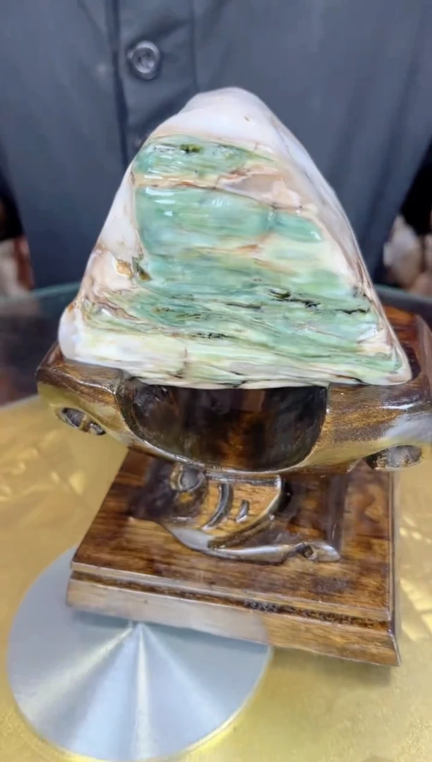 【闪购商品】硅化玉珠宝奇石未镶嵌缅甸天然树化玉