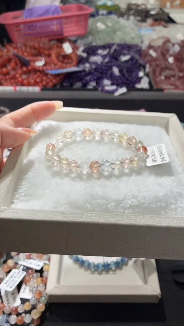 未镶嵌手链水晶369号 多样性发一T  7+