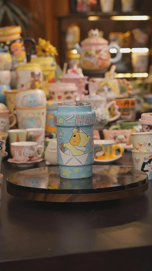 景德镇釉下彩绘设计师款式陶瓷
