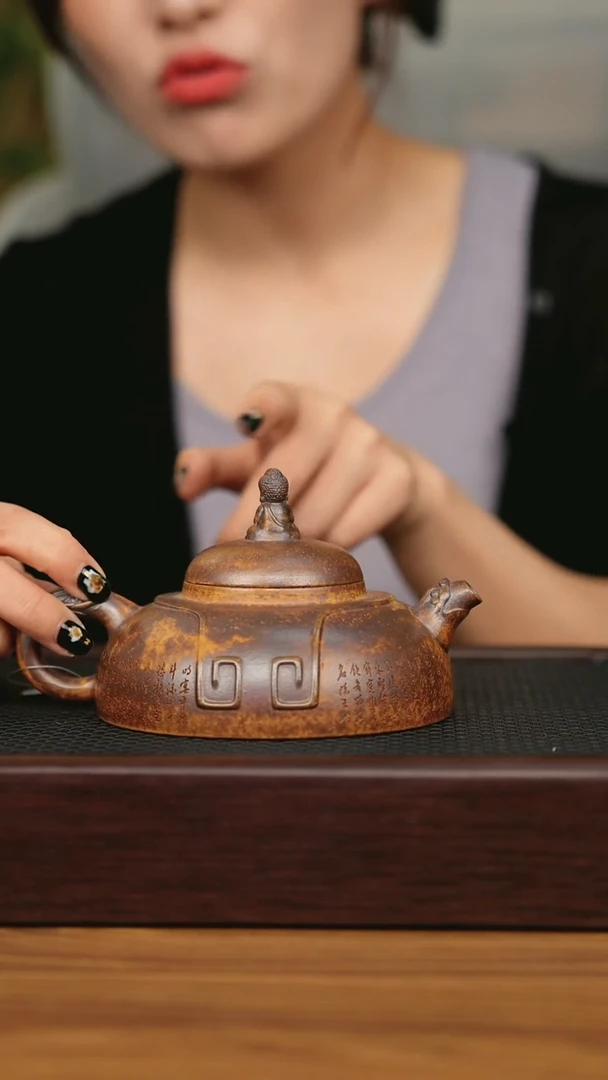 茶壶紫砂宜兴原矿 手工 紫砂壶