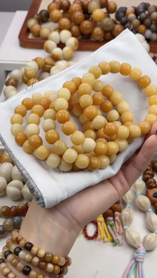 手串菩提根/象牙果k41干磨酒桶11*12mm手串