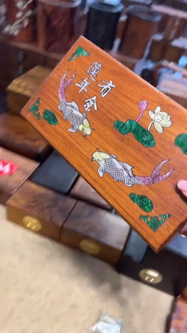 【闪购商品】木连年有 余首饰盒