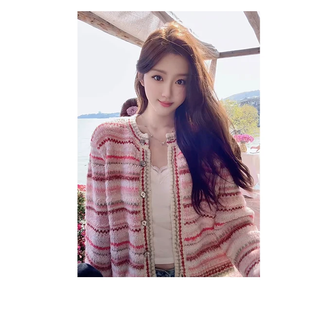 【CHASINGLIGHT】“香奶特种纱小香”定制29种不同特种纱线W2739