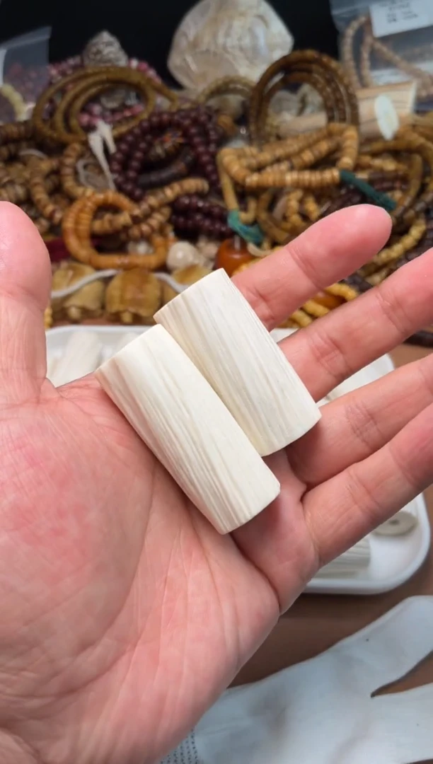 鹿骨其他杂件864-鹿角仿独把件