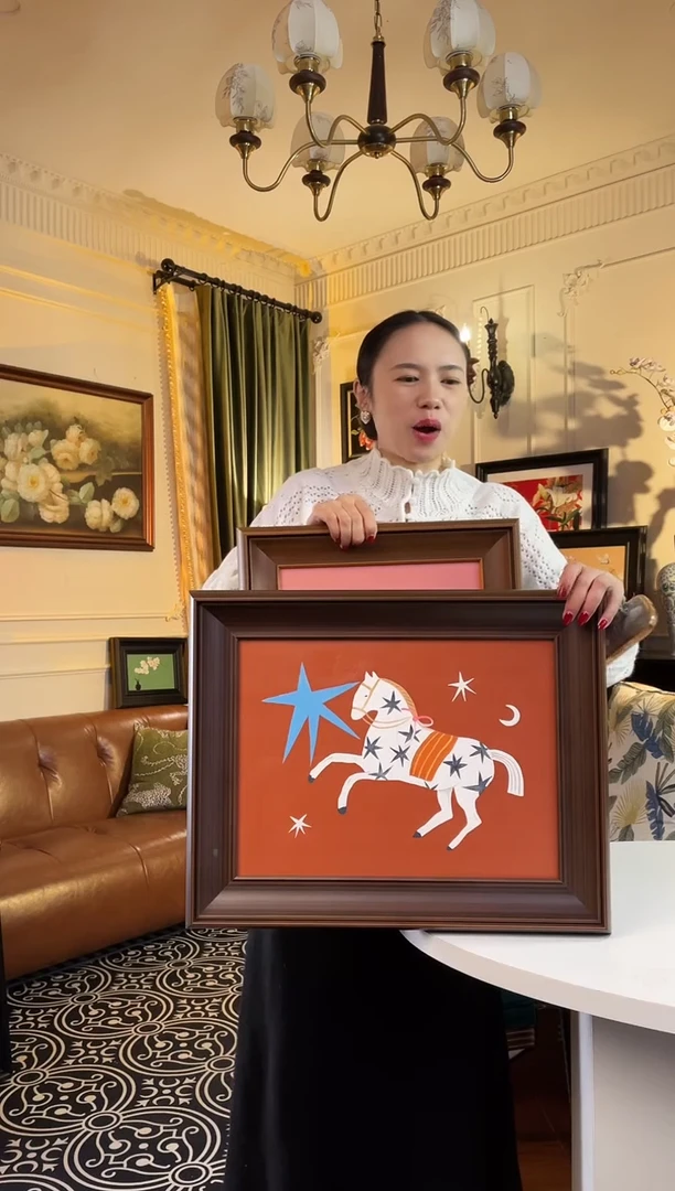 横款50*40新品小马