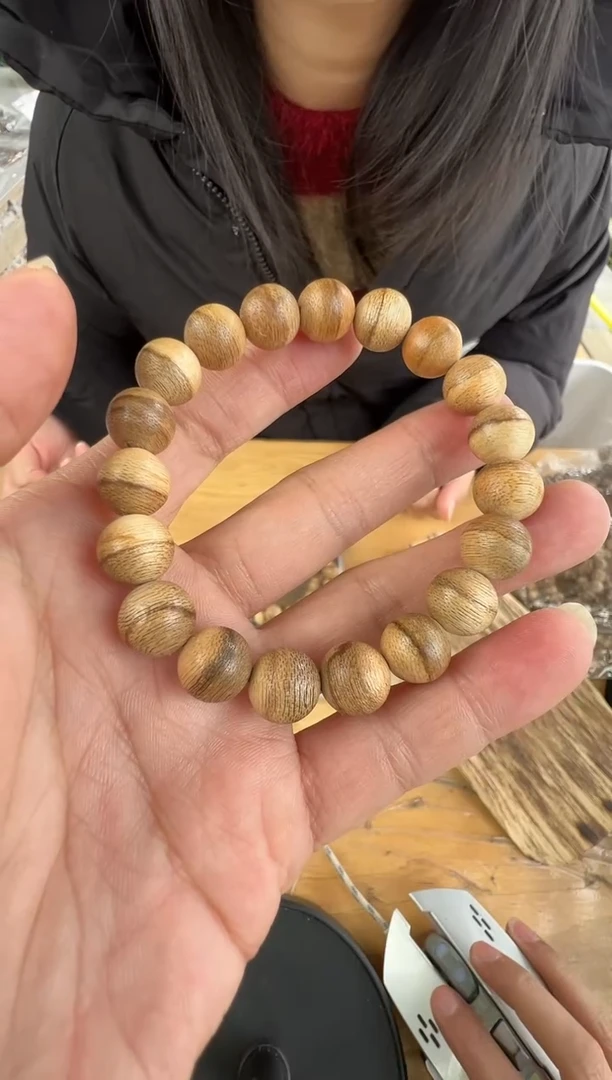 沉香沉香碎屑海南天然野1.0圆珠单圈多样性发一