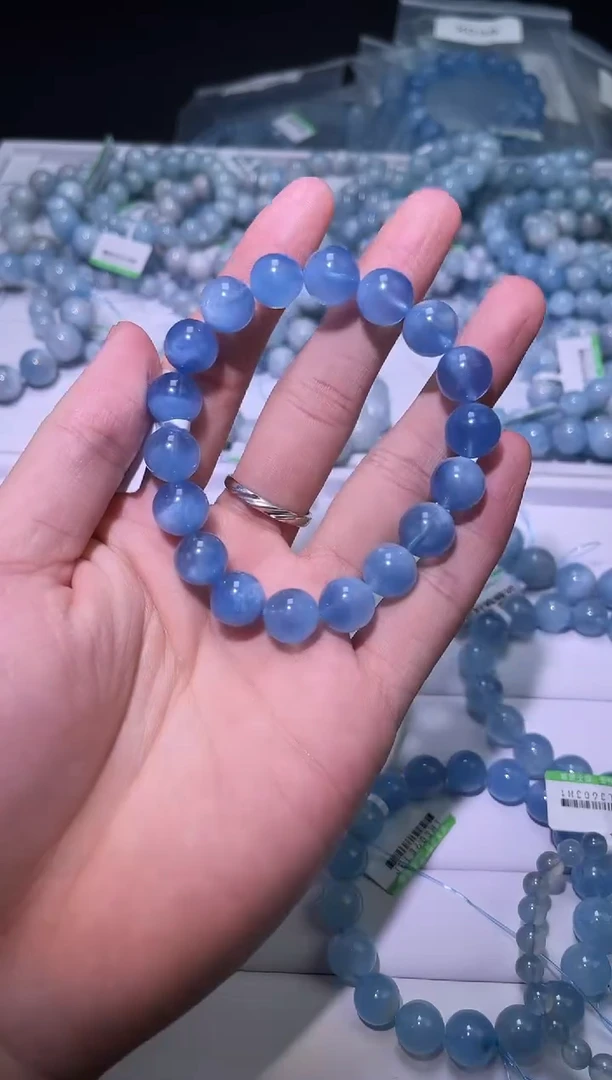 1海蓝宝石（处理）X039-海蓝宝单圈-多样性发其一