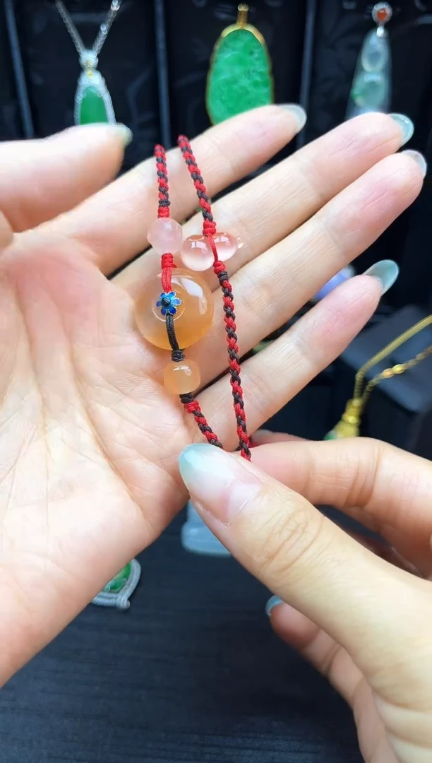 未镶嵌手链南红玛瑙手链