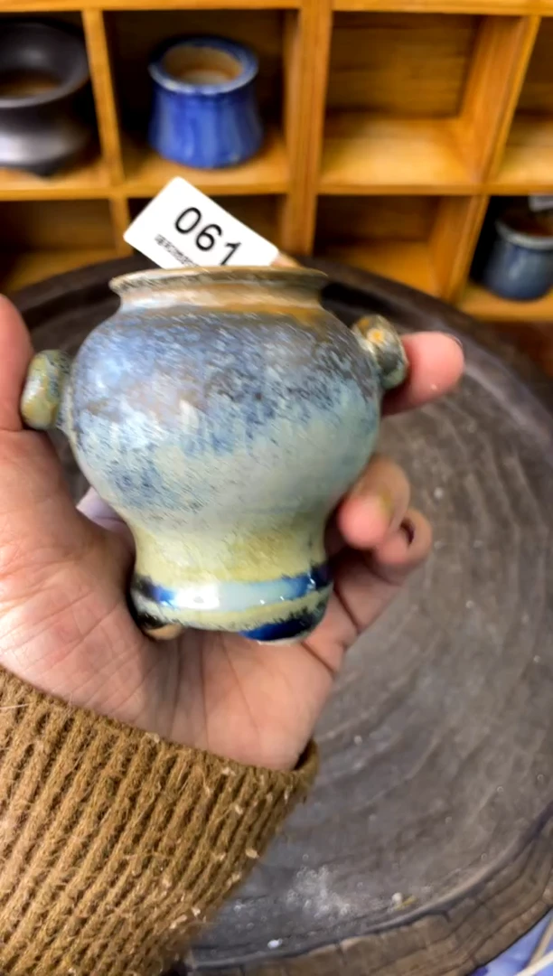 【闪购商品】陶061 内口3【喵喵团圆多肉盆】