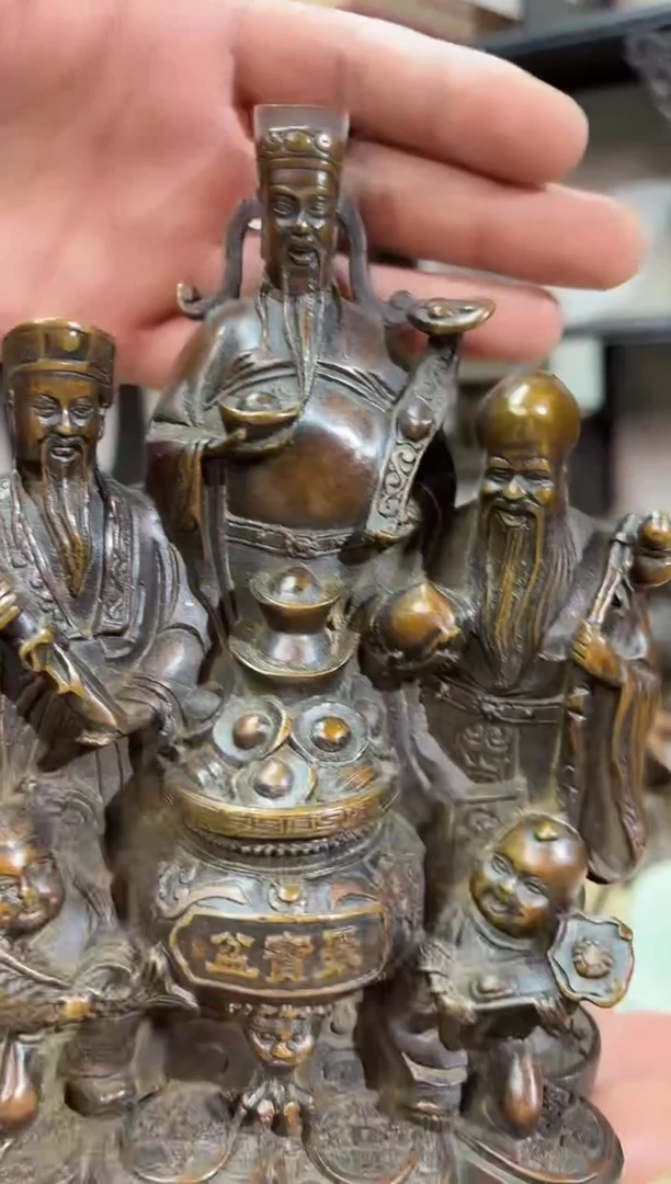 金玉满堂精品铜器