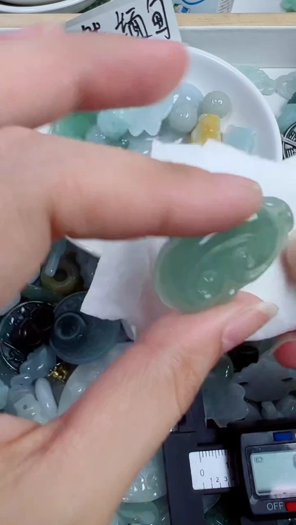 散珠翡翠666号链接，A货翡翠