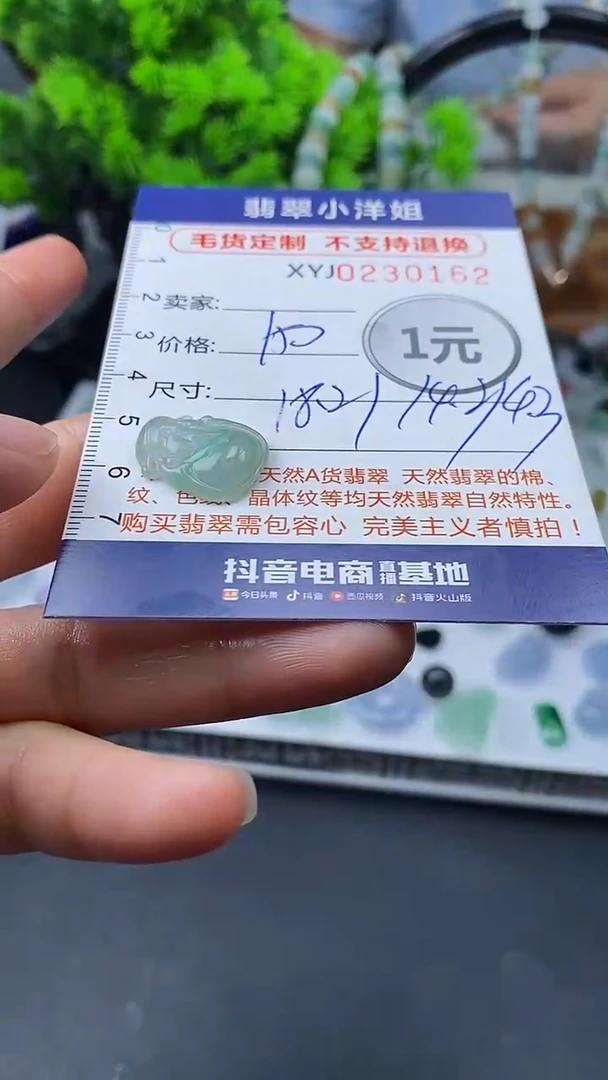 定制翡翠未镶嵌毛货不退不换/0162