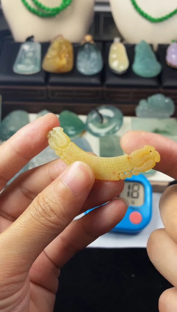 未镶嵌定制翡翠水***鱼5078毛货不退不换