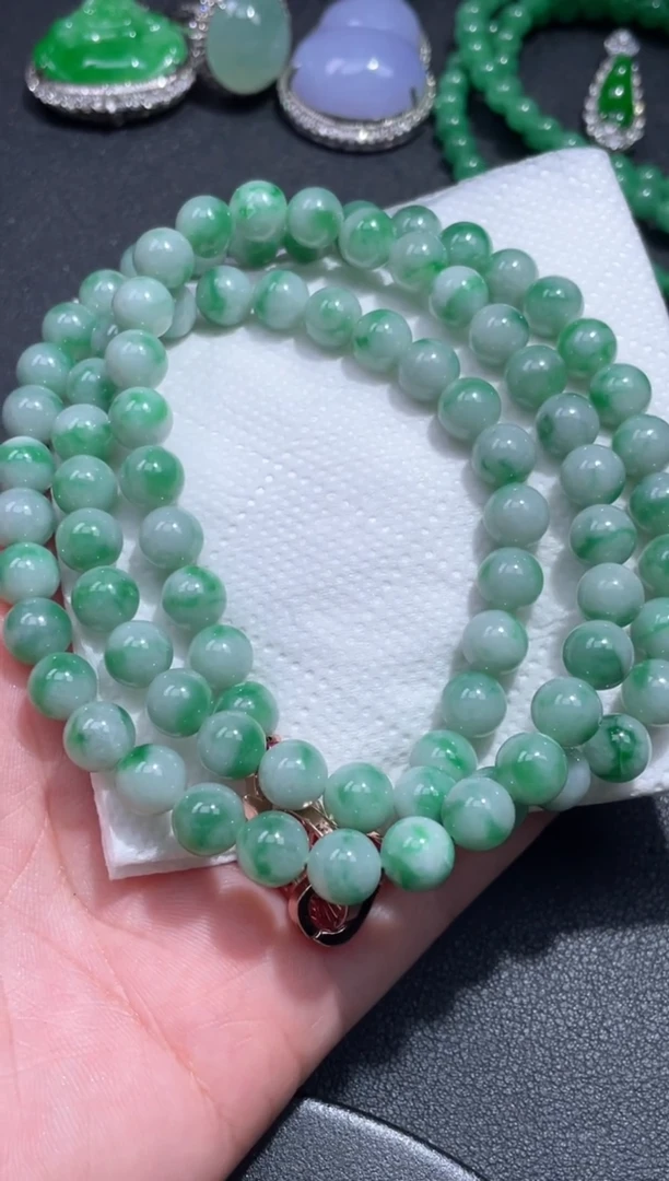 颈饰未镶嵌翡翠6