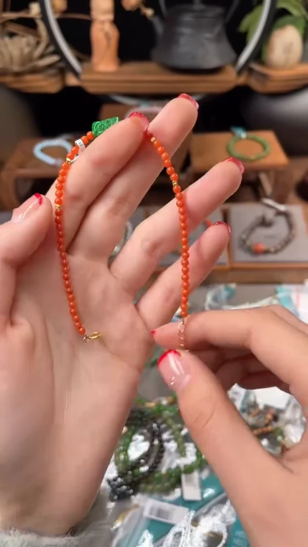 【闪购商品】南红玛瑙手饰未镶嵌@@A9109C016942