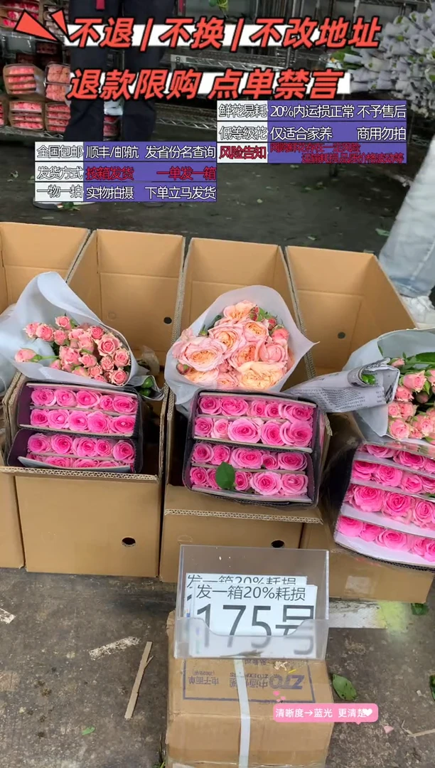 175号♥含20%耗损发一箱