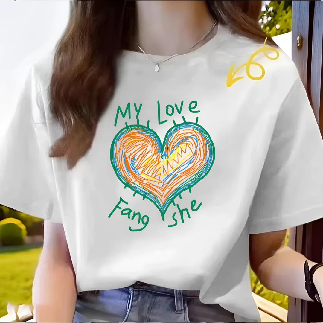 【100%纯棉】上新女款女士百搭潮流短袖t恤春夏圆领显瘦半袖