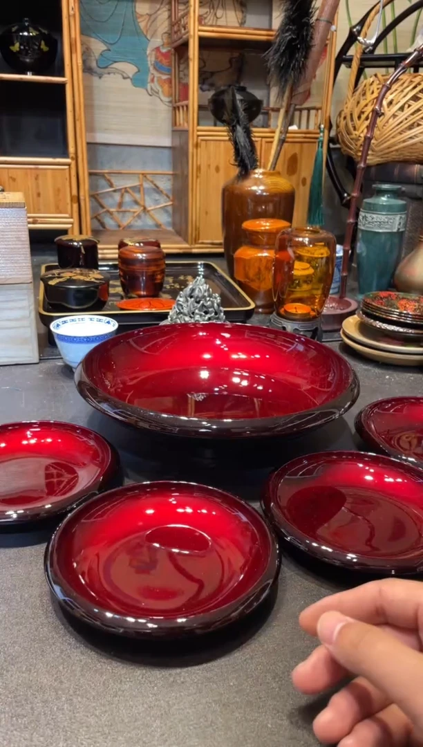 套装 大漆漆器大漆漆器大漆漆器