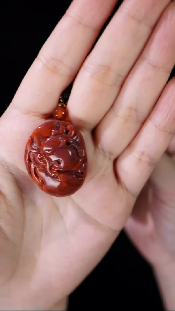 未镶嵌吊坠南红玛瑙BY1219FLSF283