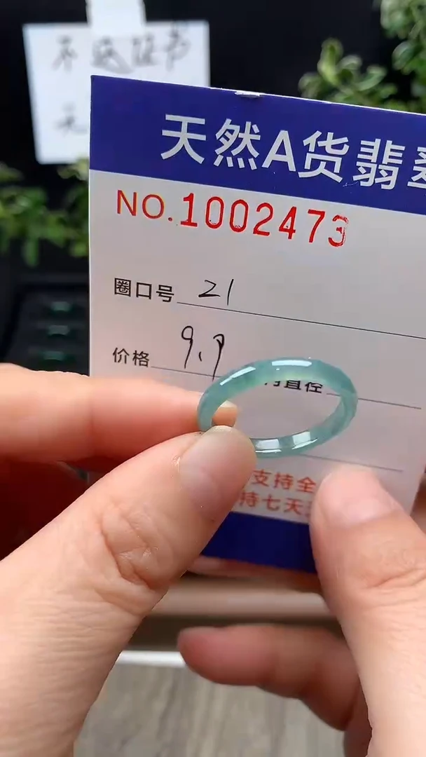 未镶嵌戒指翡翠21#