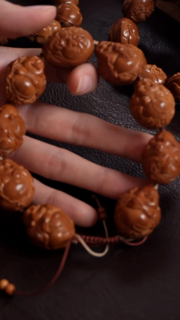 【闪购商品】橄榄核手串/手链童子弥勒