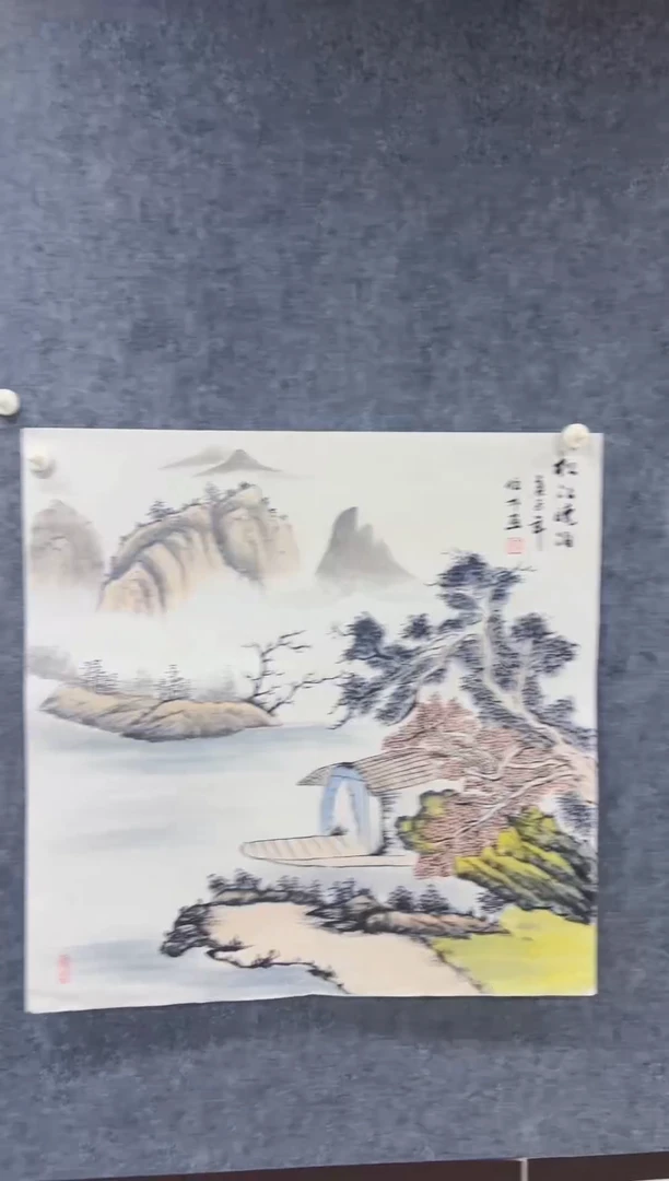 国画丹青专属福利-松江晓泊