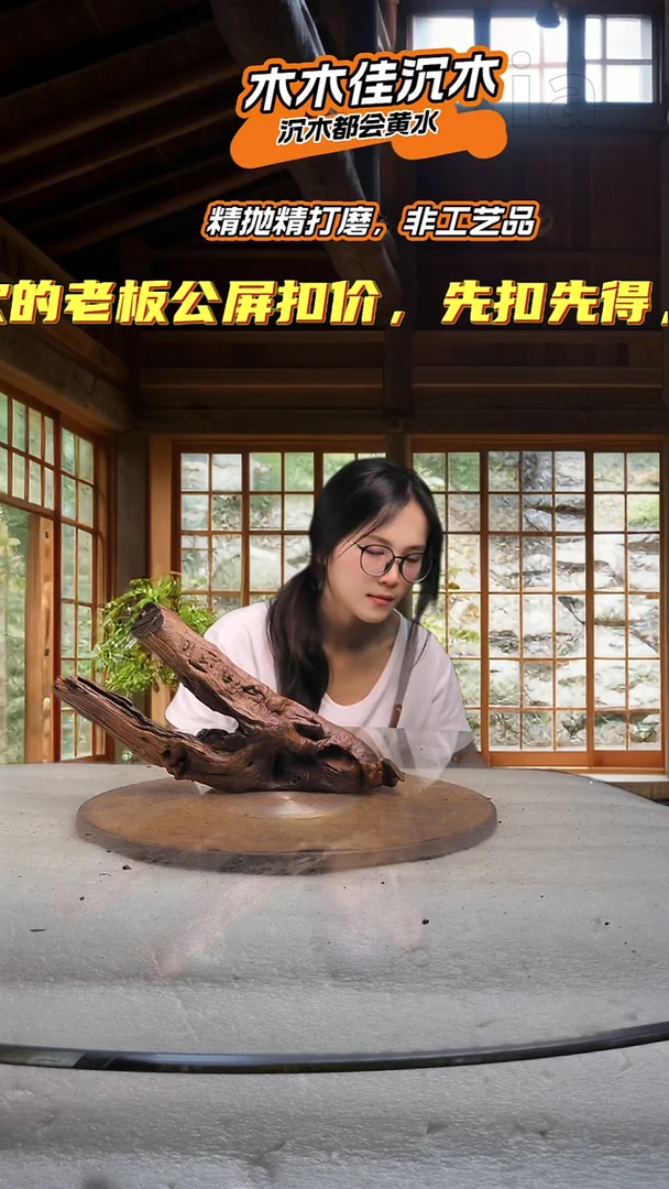 L***y木木佳沉木造景795