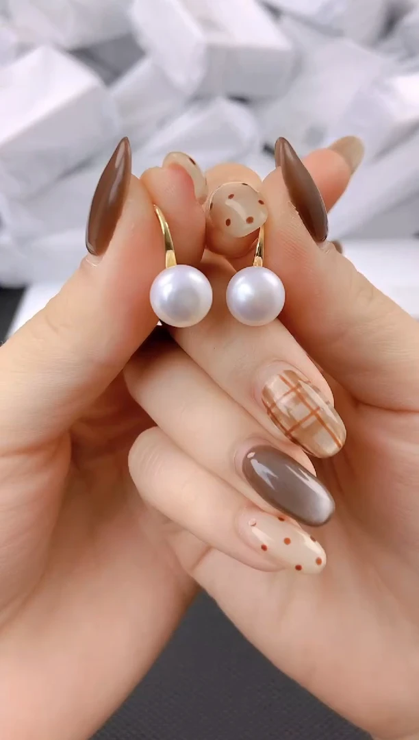 未镶嵌耳饰淡水珍珠ed1032