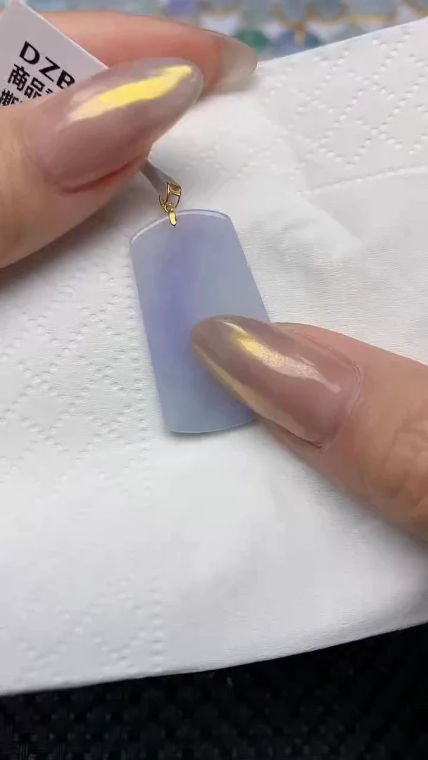 【闪购商品】翡翠颈饰18K金镶嵌天然翡翠A货