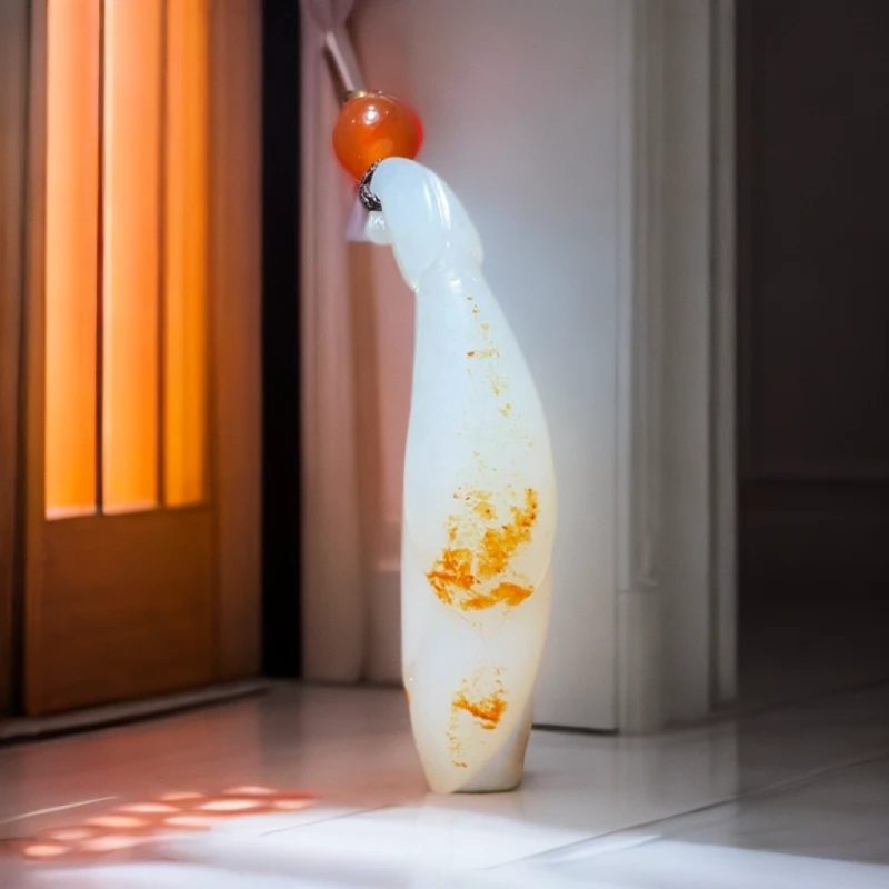 和田玉吊坠(不含链)未镶嵌